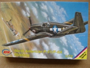 MPM 1/72 72085 NORTH AMERICAN P-51/F-6A PHOTO RECCE